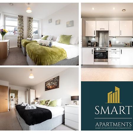 Spacious City Center Apartment By Smart Apartments Short Lets & Serviced Accommodation Apartment Southampton With Free Wifi ภายนอก รูปภาพ