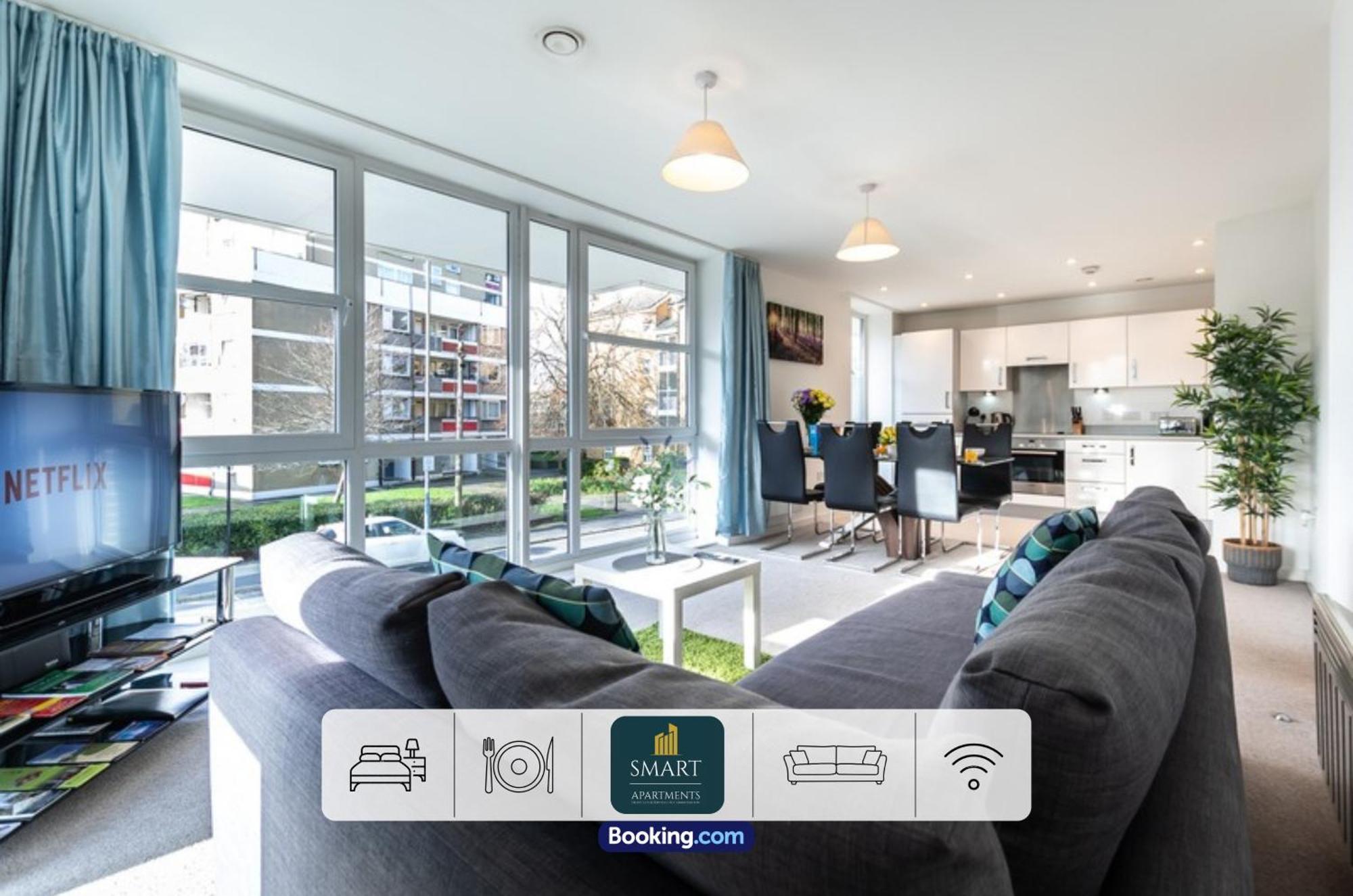 Spacious City Center Apartment By Smart Apartments Short Lets & Serviced Accommodation Apartment Southampton With Free Wifi ภายนอก รูปภาพ