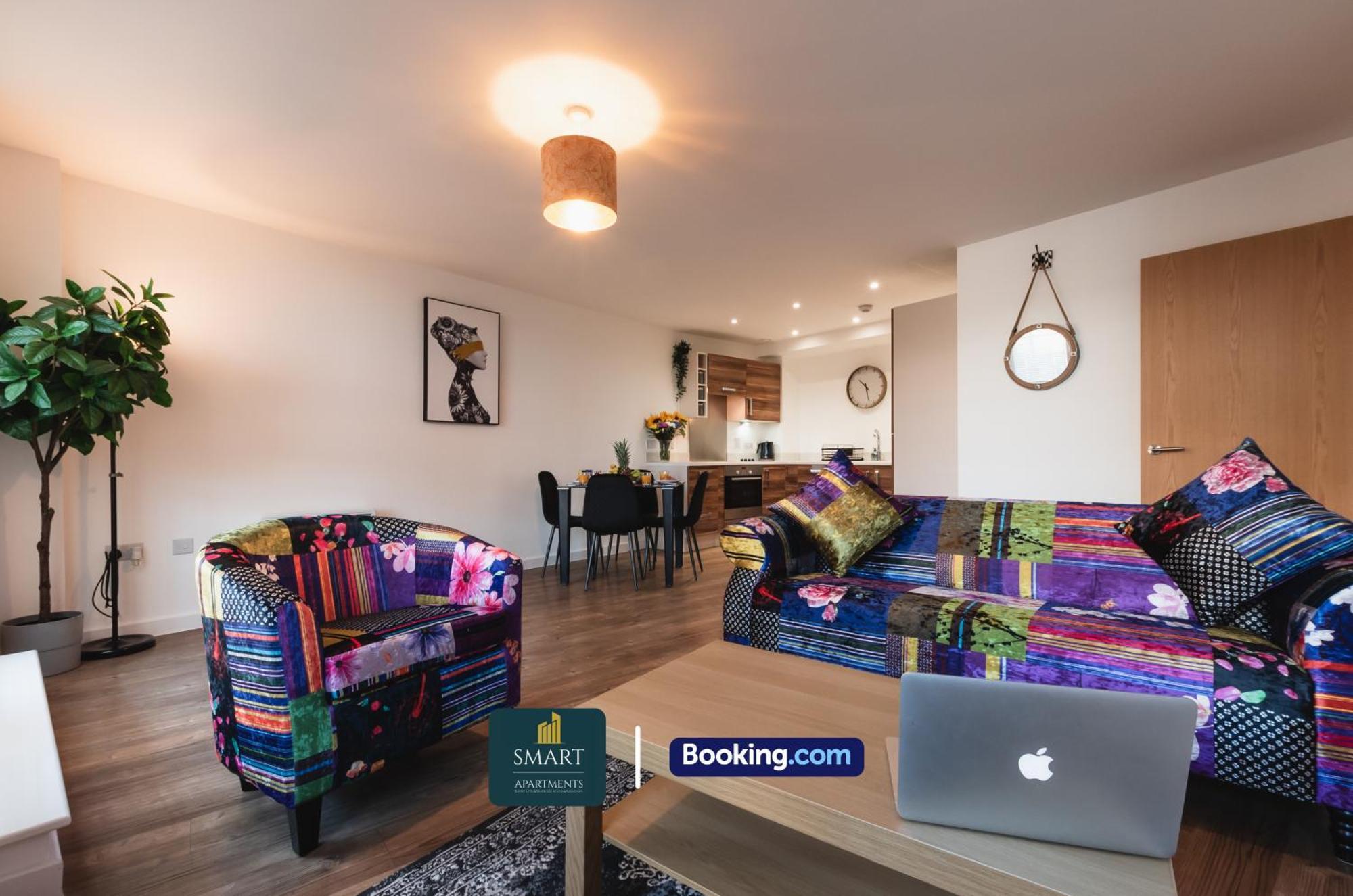 Spacious City Center Apartment By Smart Apartments Short Lets & Serviced Accommodation Apartment Southampton With Free Wifi ภายนอก รูปภาพ